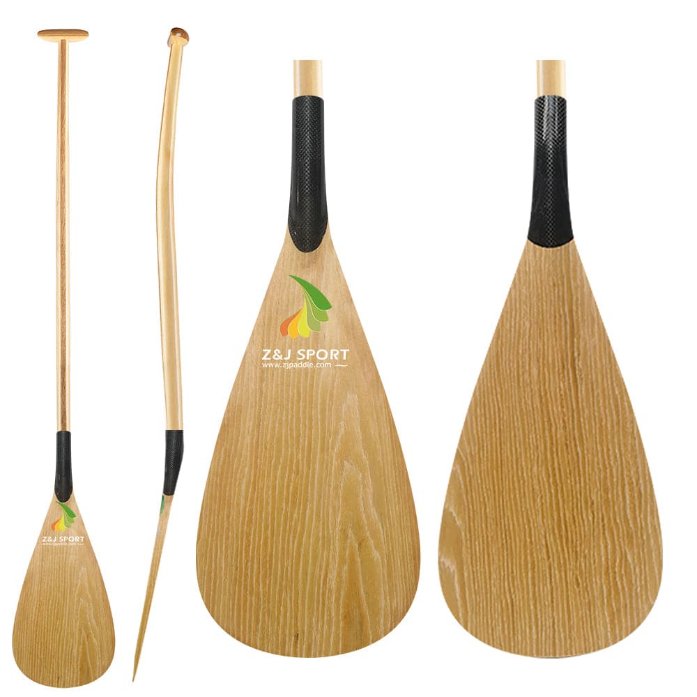 ZJ Hybrid Outrigger Canoe Paddle With C-SM Carbon Blade in Discount