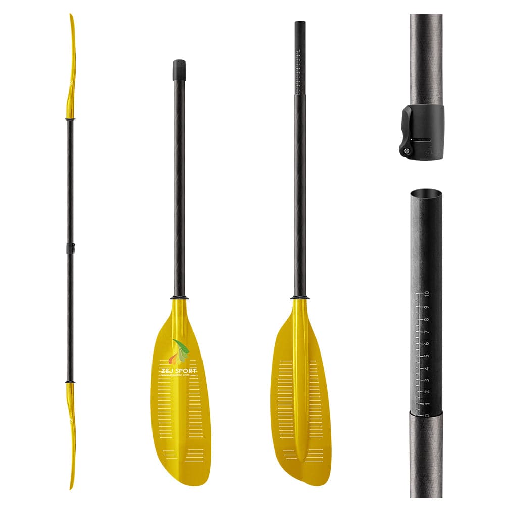 Pagaie ZJ Seakayak en fibre translucide Relaxed Touring (SK-III)