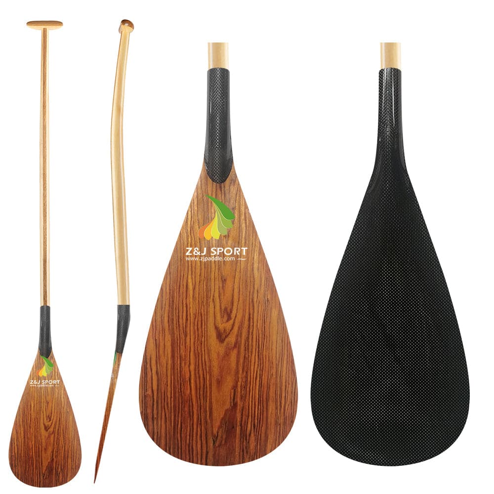 ZJ Hybrid Outrigger Canoe Paddle With C-SM Carbon Blade in Discount