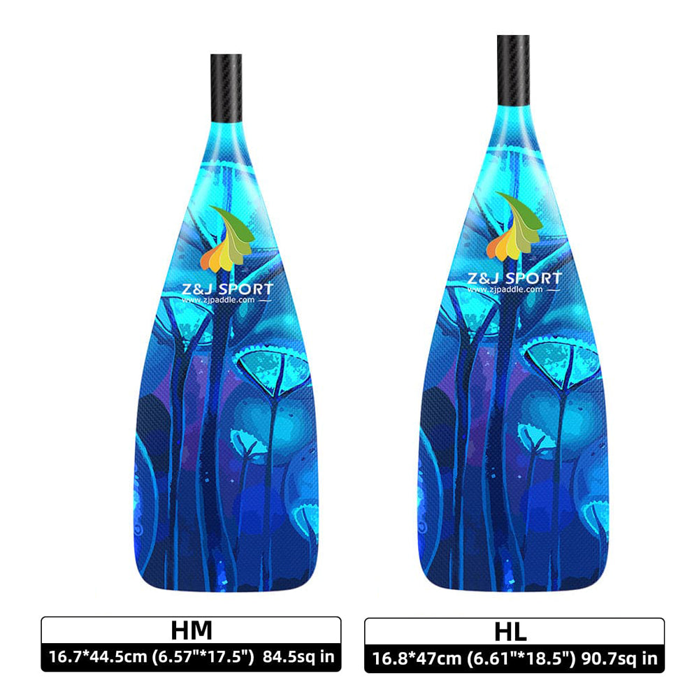 Modelo ZJ 3 peças SUP Paddle Race H