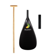 hybrid outrigger canoe paddle