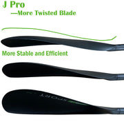 J Pro Kayak Paddle Blade  Design