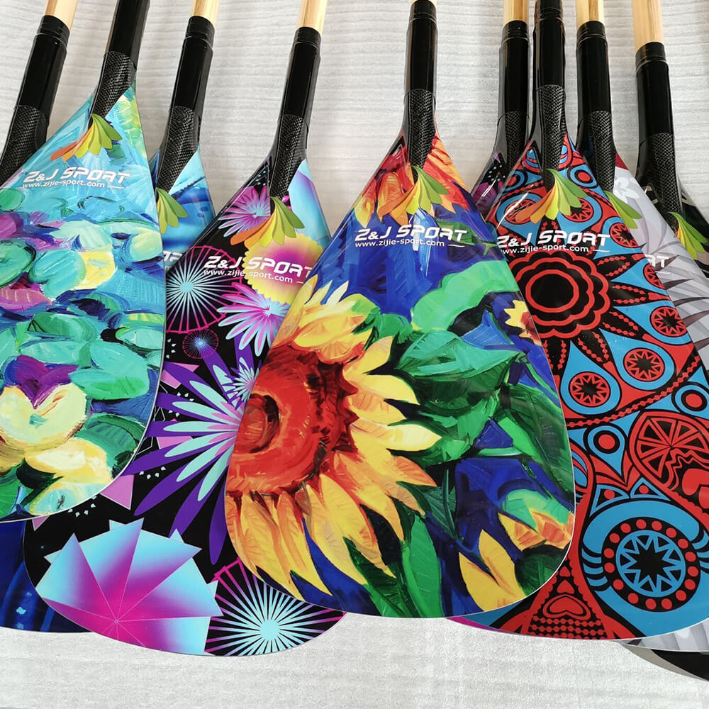 outrigger canoe paddle blade