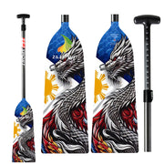 ZJ Graphic Dragon Boat Paddle