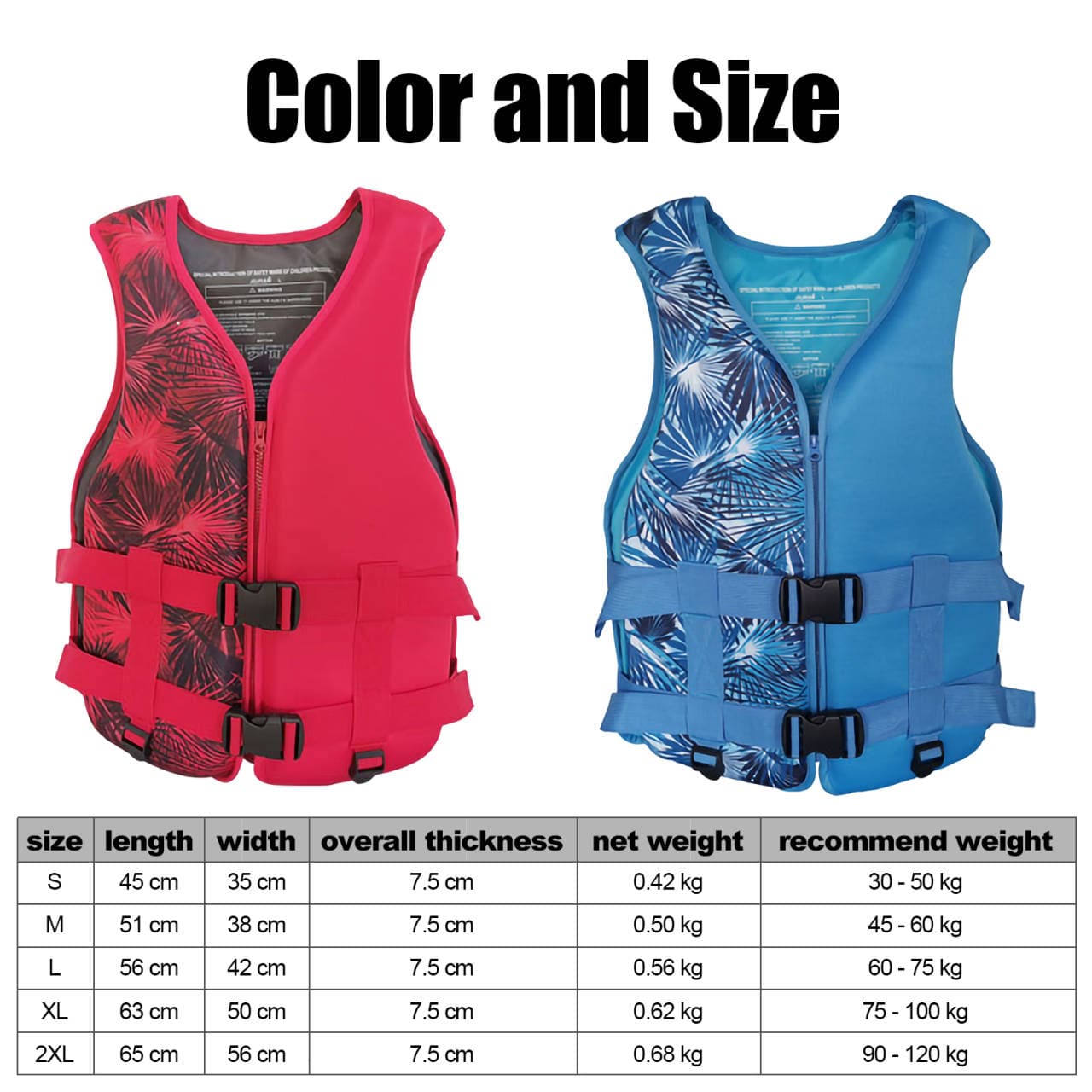 ZJ High Quality New Style Neoprene Life Vest