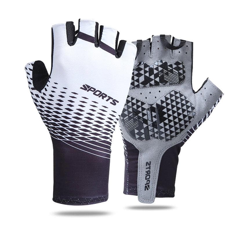 Z&J SPORT UV Protection Fingerless Breathable Outdoor Rowing, Kayaking, Paddling Gloves (Only valid when ordering with paddle)