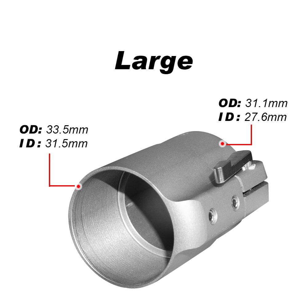 ZJ Aluminum Clamp Adjuster For Whitewater Paddle