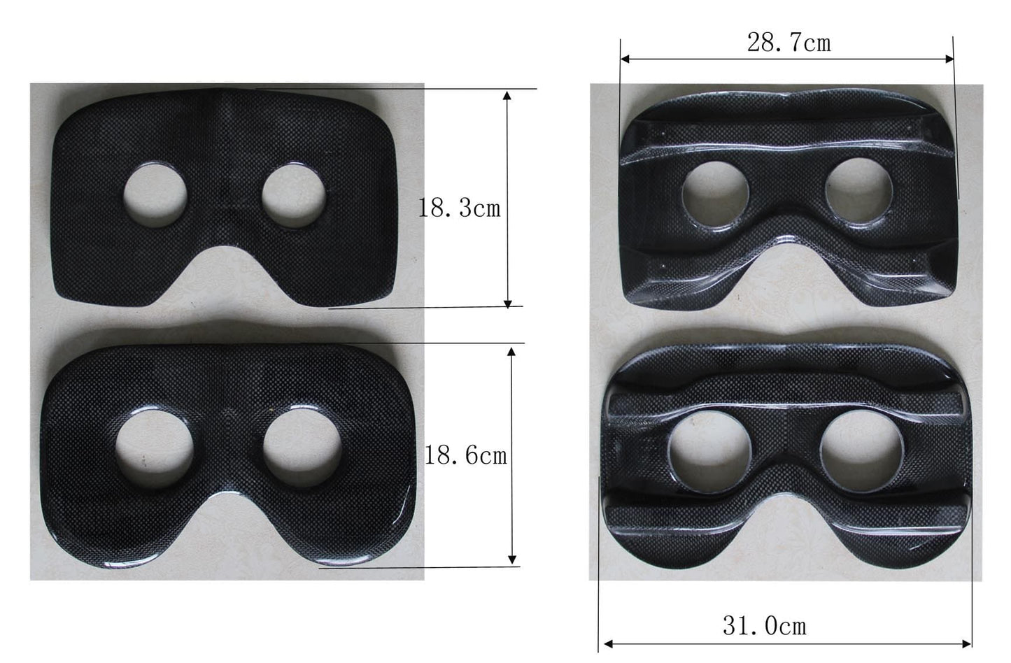 ZJ High Quality Carbon Fiber Seat Top Pad For Racing Rowing Boat