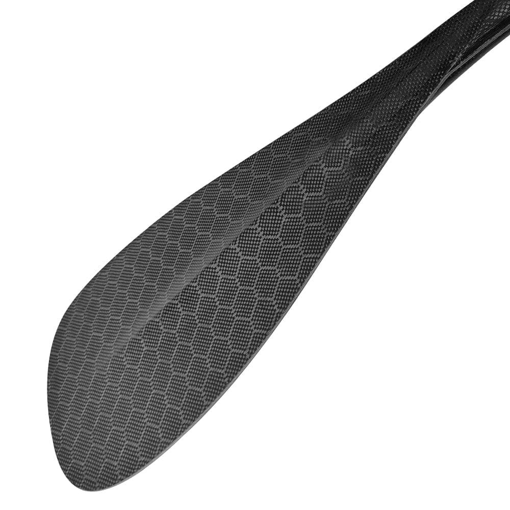 ZJ 3-Pieces Adjustable SUP Paddle All Water Carbon Stand up Paddle with New Weave Blade (GUI)