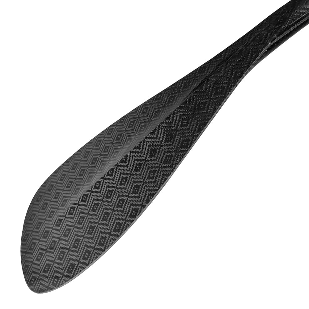 ZJ 3-Pieces Adjustable SUP Paddle All Water Carbon Stand up Paddle with New Weave Blade (GUI)