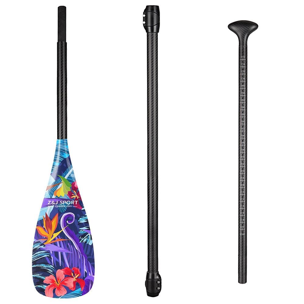 Modelo ZJ 3 peças SUP Paddle Race Moana