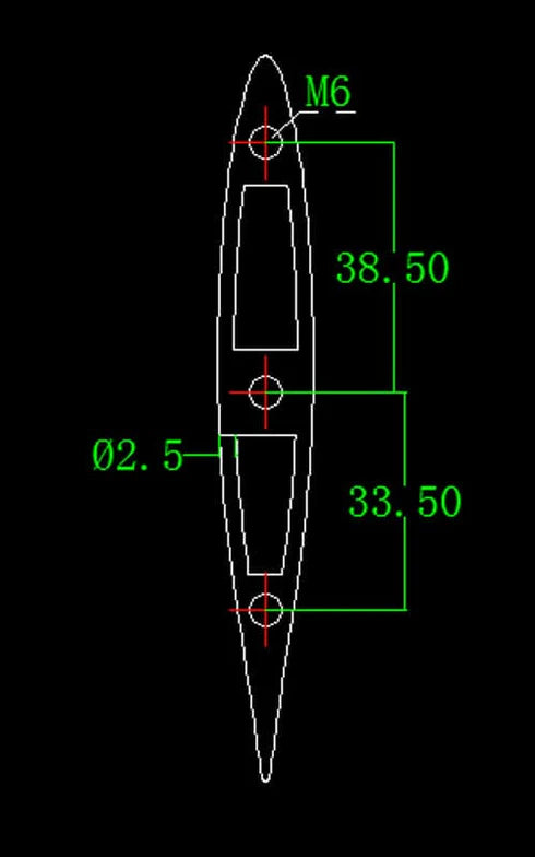 ZJ High Quality Aluminum Mast With Different Length For Hydrofoil