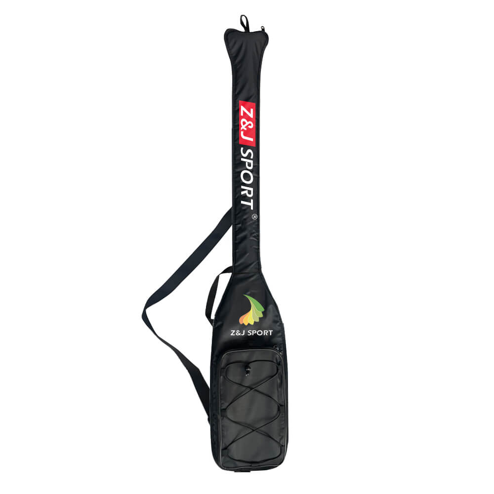 ZJ Black Dragon Boat Paddle Bag with Seat Net Pocket