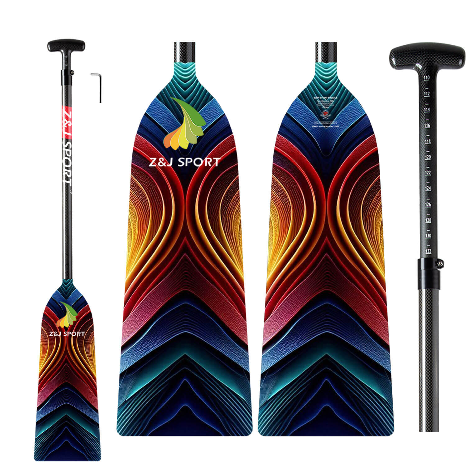  Graphic Dragon Boat Paddle 