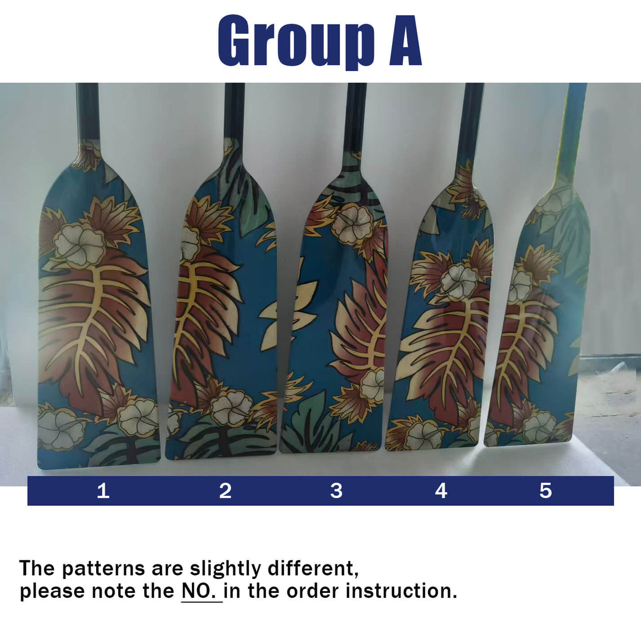 ZJ Graphic Dragon Boat Paddle Full Carbon IDBF Approved Paddle (BH369，One Side Graphic)