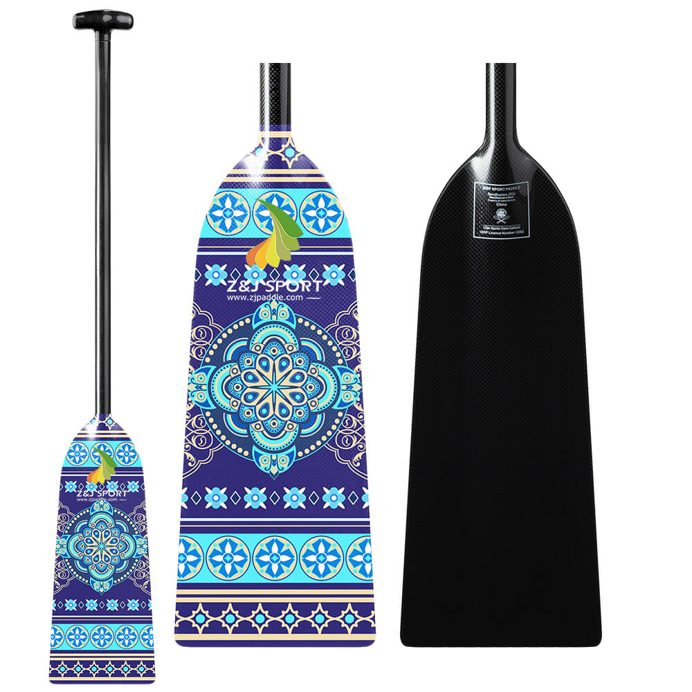 BV569_graphic dragon boat paddle