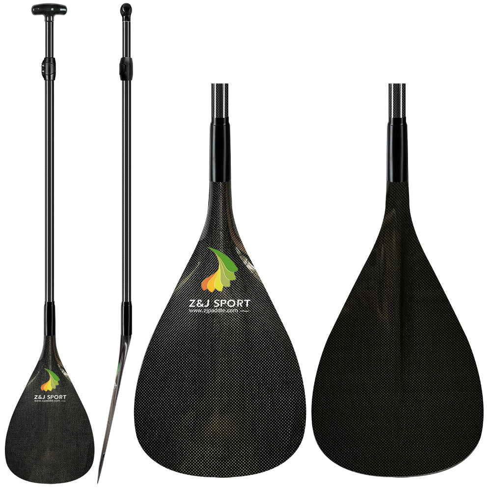 adjustable outrigger canoe paddle