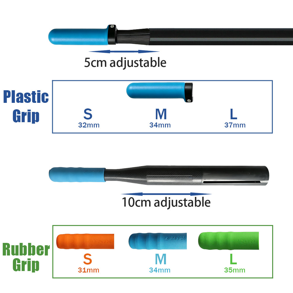 ZJ Carbon Adjustable Sculling Handle and Grip
