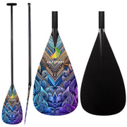 ZJ Graphic Outrigger Canoe Paddle