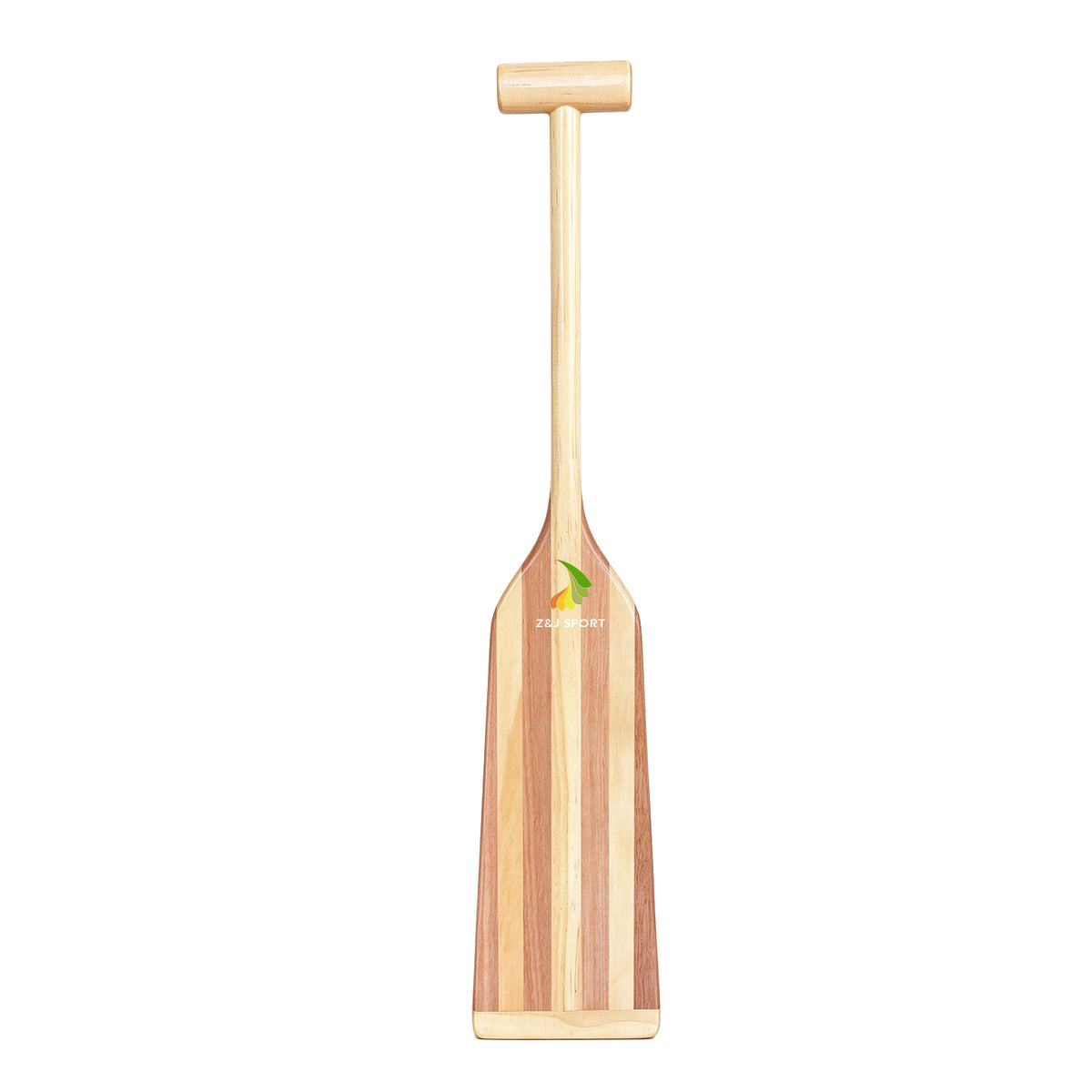 ZJ Mini Wooden Dragon Boat Paddle Model | Handmade Wood Craft Display Ornament