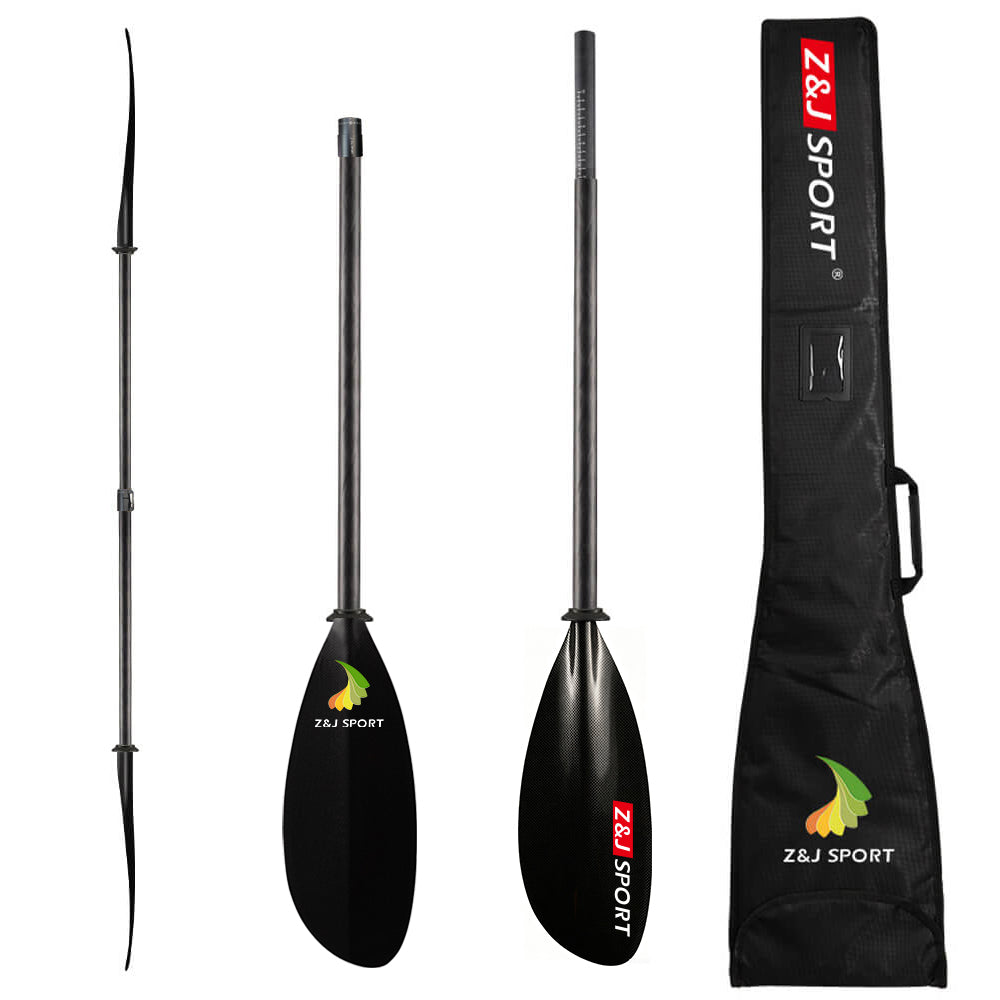 ZJ Seakayak Carbon Fiber Paddle High-angle Paddling Dynamic Blade for Touring Kayak (SKD-I)