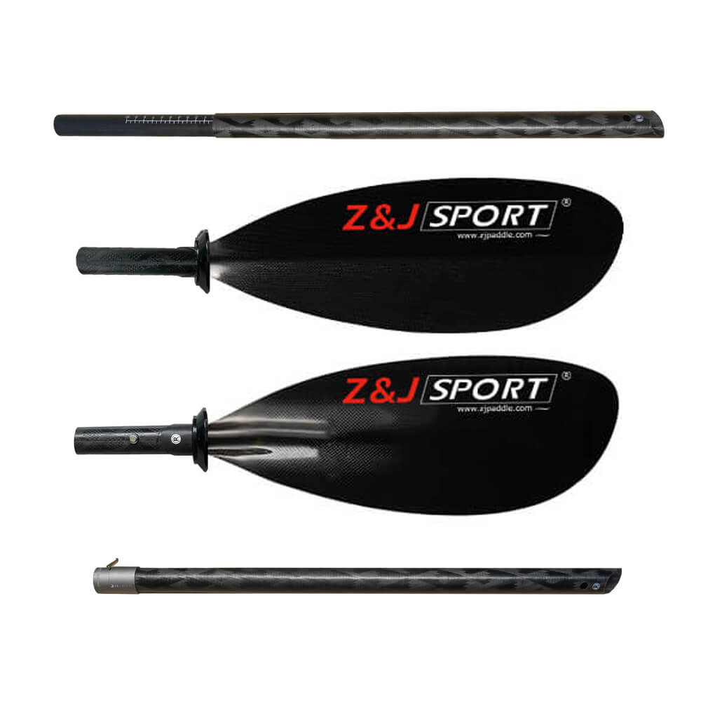 ZJ Seakayak Carbon Fiber Paddle High-angle Paddling Dynamic Blade for Touring Kayak (SKD-I)