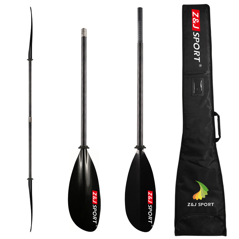 ZJ Seakayak Carbon Fiber Paddle High-angle Paddling Dynamic Blade for Touring Kayak (SKD-I)