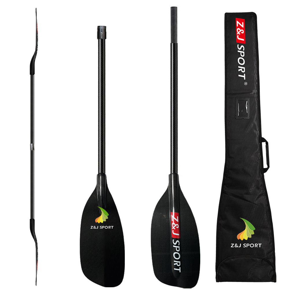 ZJ Whitewater Kayaking Paddle with Forward Blade and Straight Shaft (SR model)