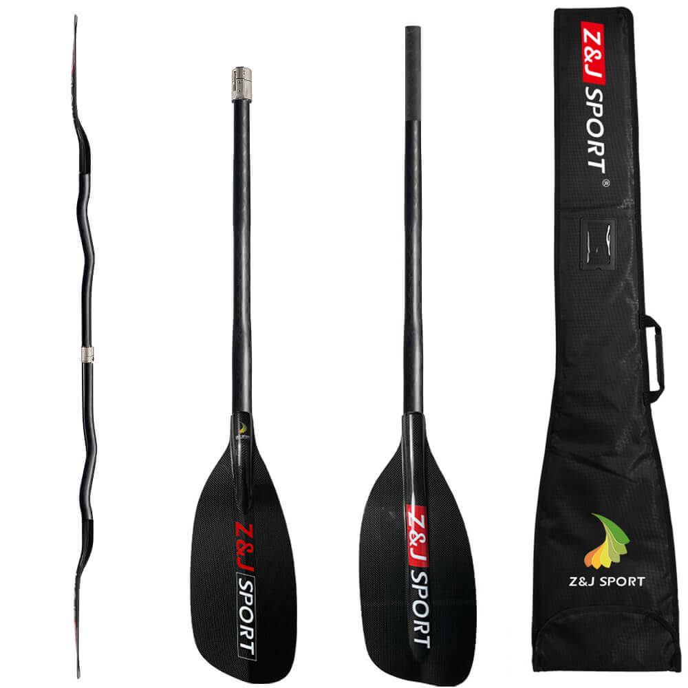 ZJ Whitewater Kayaking Paddle Blade with Forward Blade and Cranked Shaft (SR model)