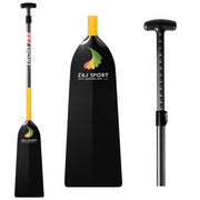 Dragon Boat Paddle Full Carbon IDBF Approved Paddle Dihedral Blade(STORM)