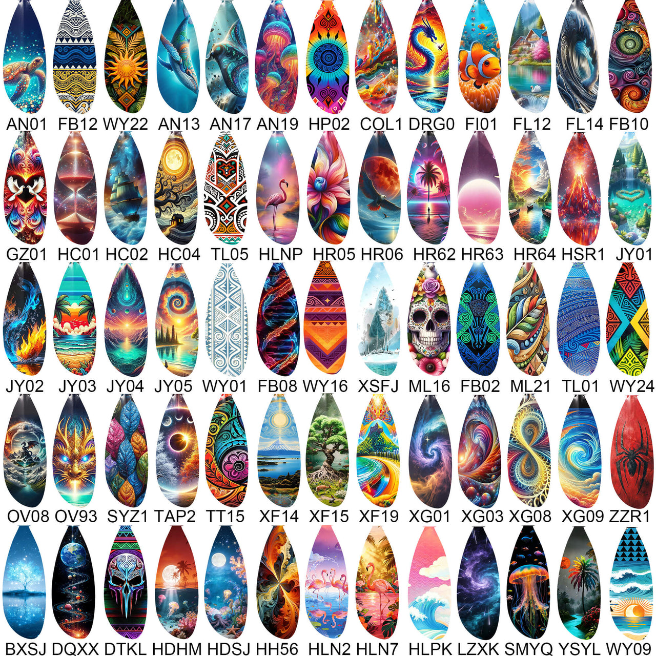 Seakayak Paddle Graphic