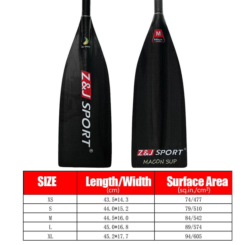 ZJ Full Carbon Blade For SUP Paddle