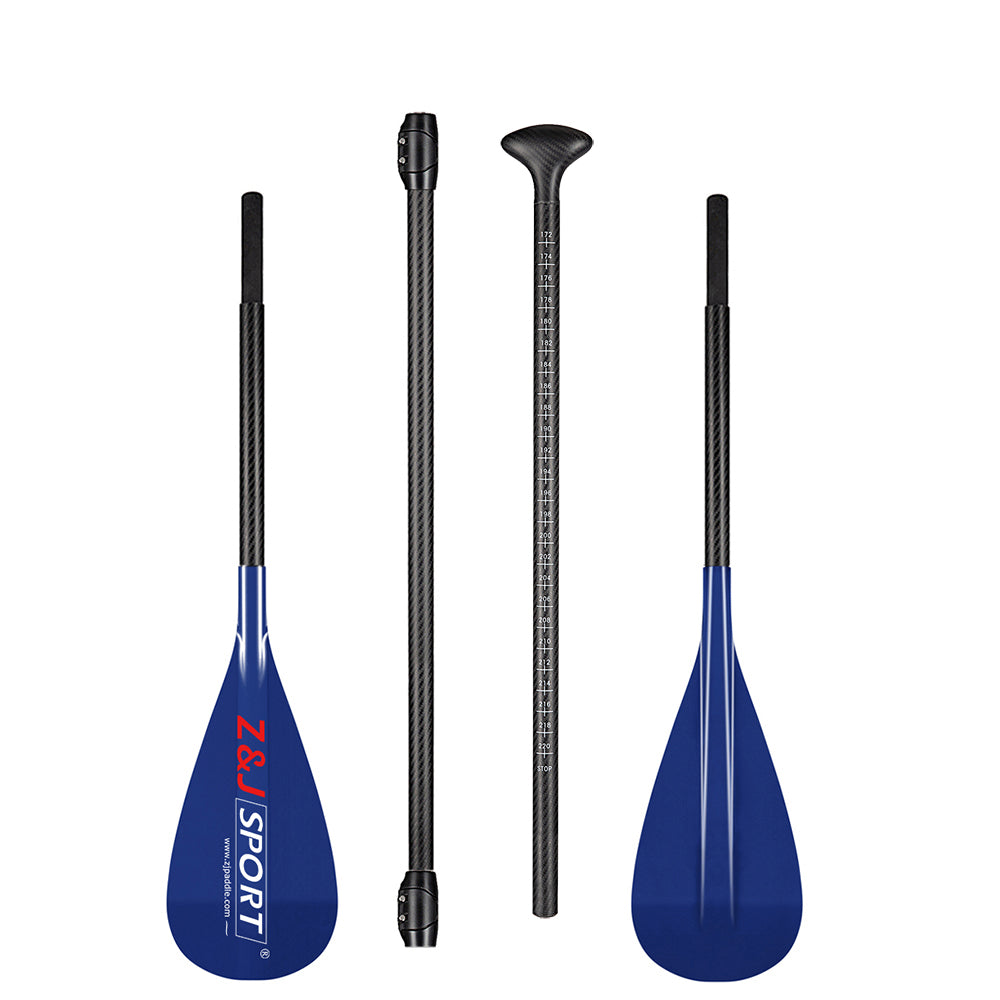 Pagaia ZJ Double Blade SUP con lama in carbonio/fibra di vetro