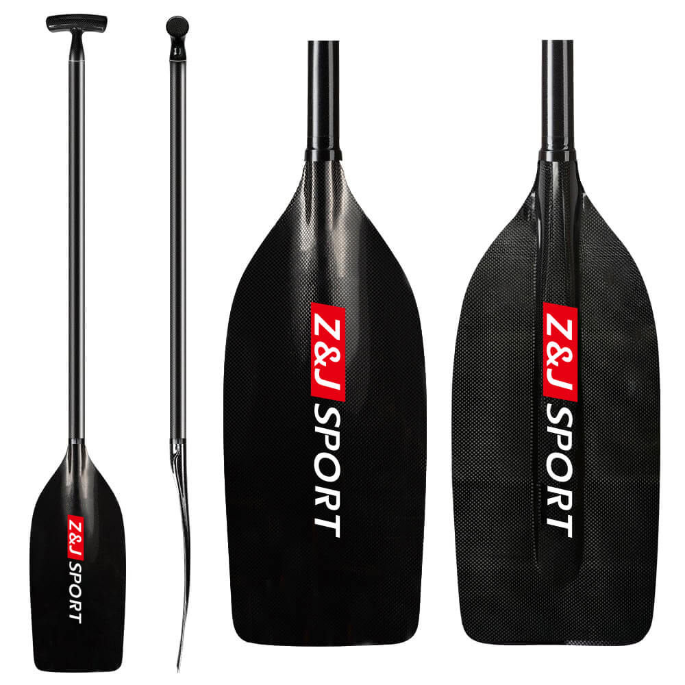 ZJ Canoe Whitewater Rafting Paddle with Carbon/Kevlar/Innegra Blade  (unassembled)