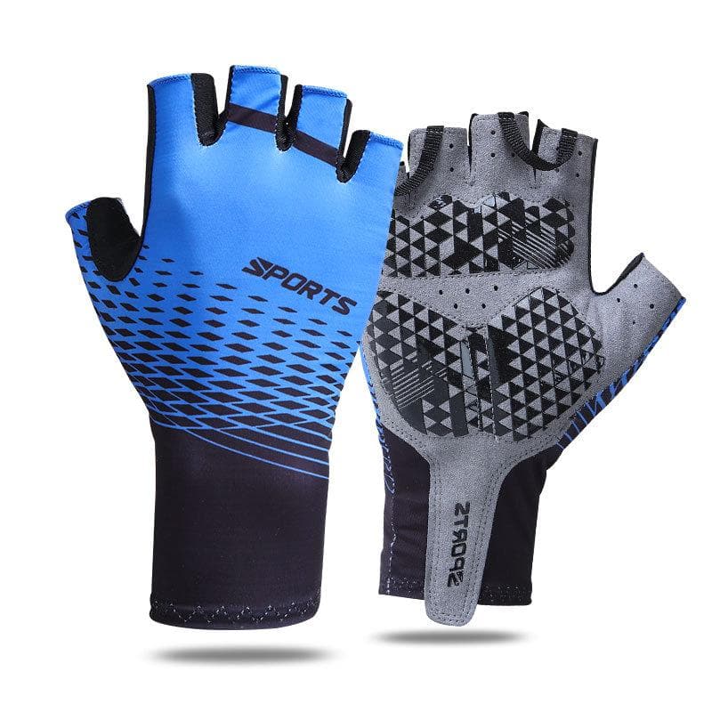 Z&J SPORT UV Protection Fingerless Breathable Outdoor Rowing, Kayaking, Paddling Gloves (Only valid when ordering with paddle)