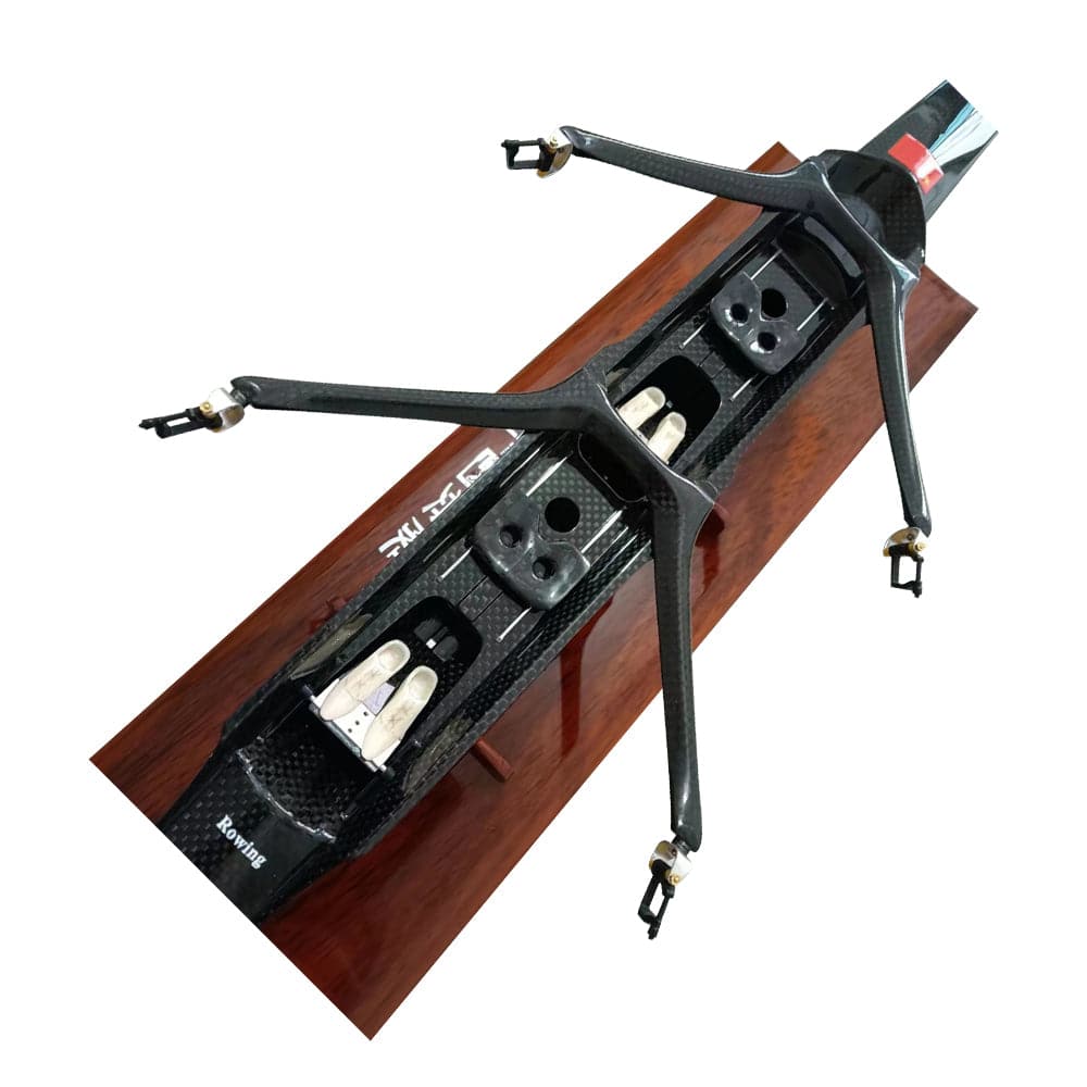 2023 ZJ Handcrafted Rowing Boat Model Miniatures (Carbon) (including Oar Model)