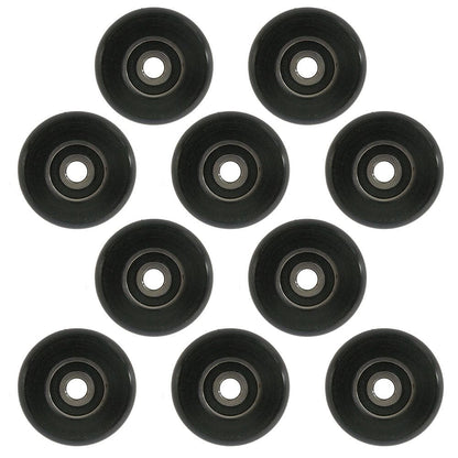 ZJ Black Wheel For Rowing Boat’s Sliding Seat (10pcs/set)