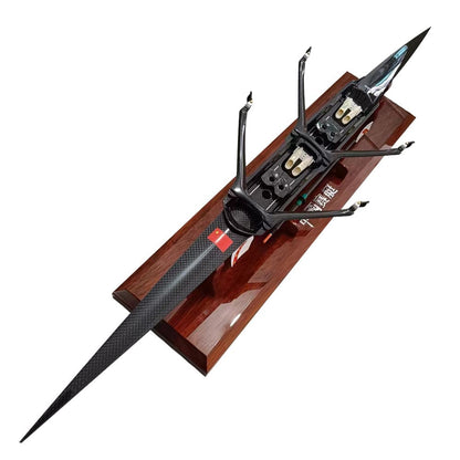 2023 ZJ Handcrafted Rowing Boat Model Miniatures (Carbon)