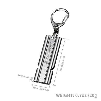 ZJ Stainless Steel Emergency Survival Whistles(Only Valid When Ordering with Paddles)