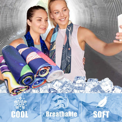 Z&J SPORT Soft Breathable Cooling Microfiber Ice Towel for Outdoor Activities (Only Valid When Ordering With Paddles)