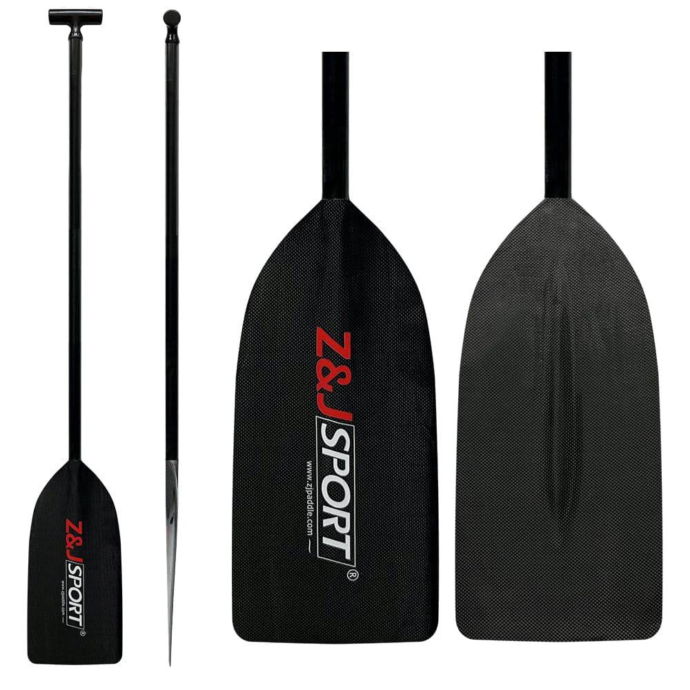 ZJ Full Carbon Fiber Flatwater Canoeing Paddle for Canoe Sprint (Unassembled)