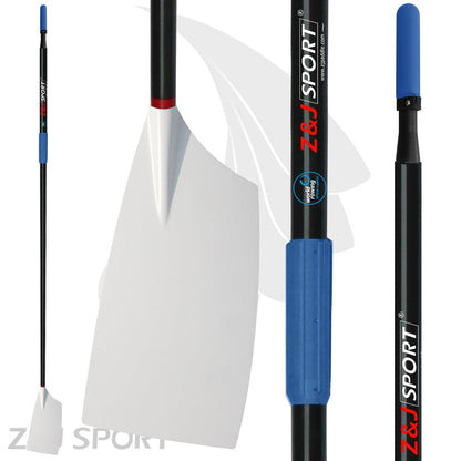 ZJ Sculling Oars With Carbon Oval Shaft (5 pairs/box)