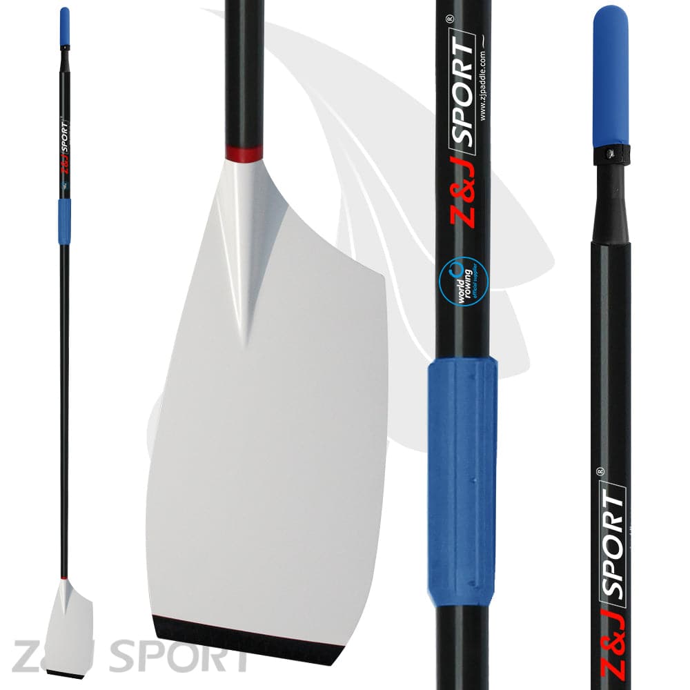 ZJ Sculling Ruder mit Carbon Oval Shaft (5 Paar/Box)