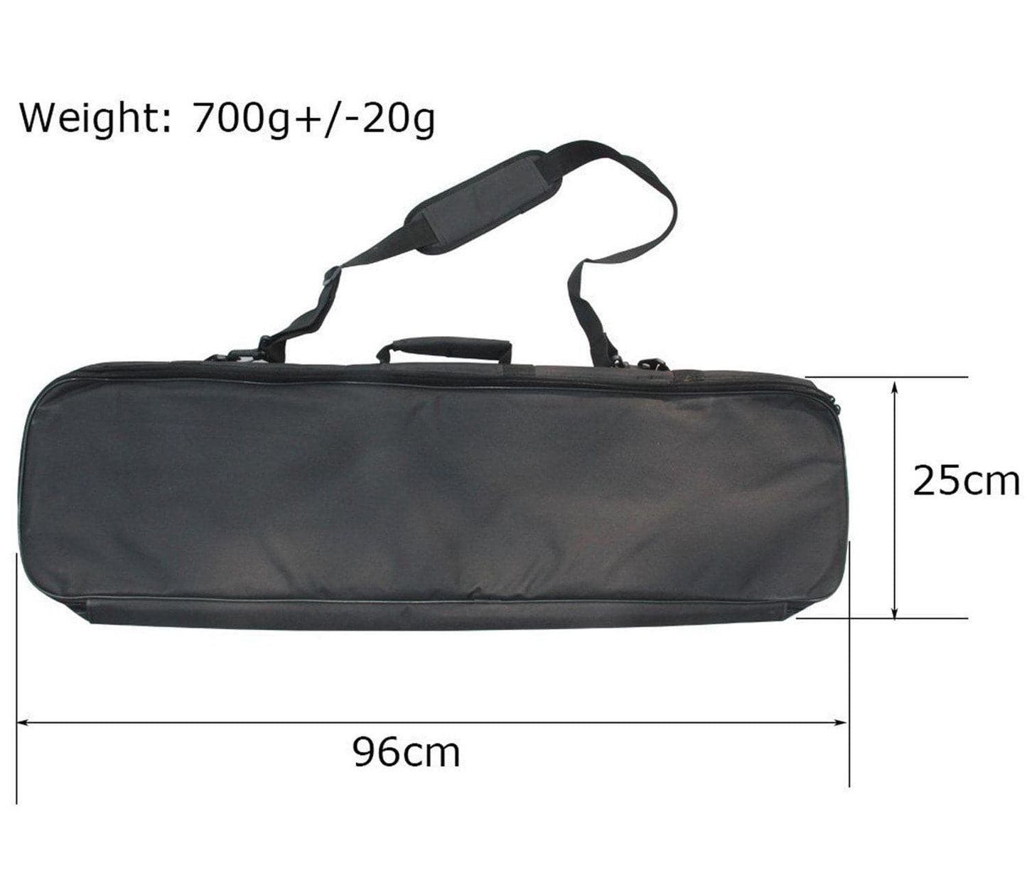 ZJ Black Bag For 3-Pieces Adjustable SUP Paddle